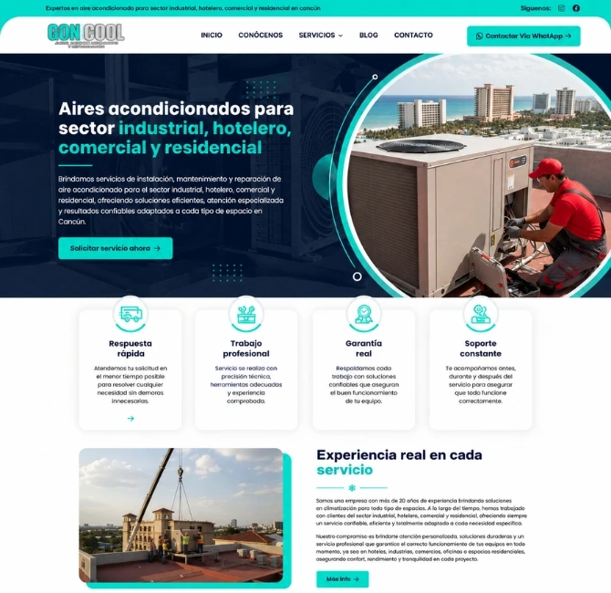 diseño paginas web cancun
